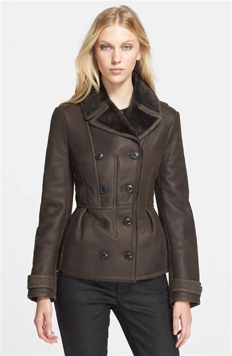 burberry brit peplum coat